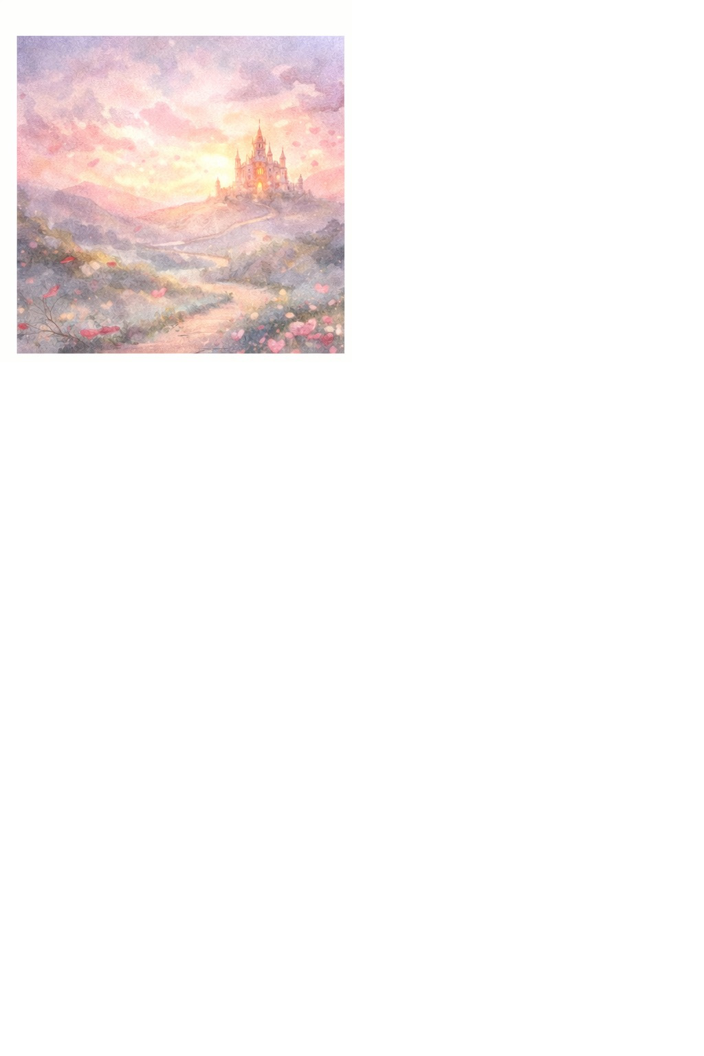 Steve traveling toward the castle